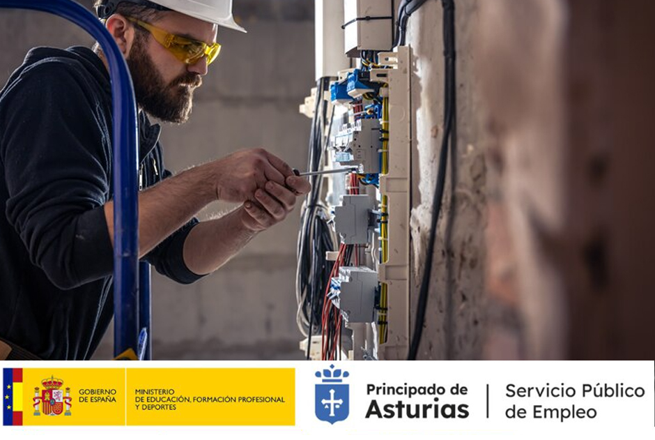 (ELES0208) Operaciones auxiliares de montaje de instalaciones electrotécnicas y de telecomunicaciones en edificios